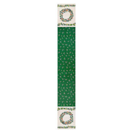 Ulster Weavers Christmas Robin Green Table Runner
