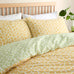 Fusion Bedding Retro Daisy Floral Yellow Duvet Set