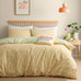 Fusion Bedding Retro Daisy Floral Yellow Duvet Set
