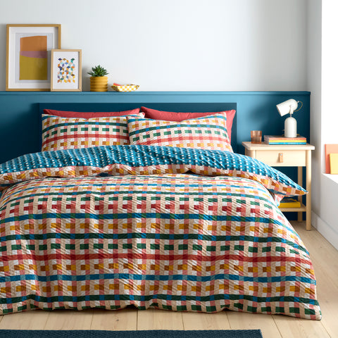 Fusion Bedding Rhett Multi Duvet Set