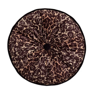 Laurence Llewelyn Bowen Roxy Round Pleat Gold 40cm Polyester Filled Cushion