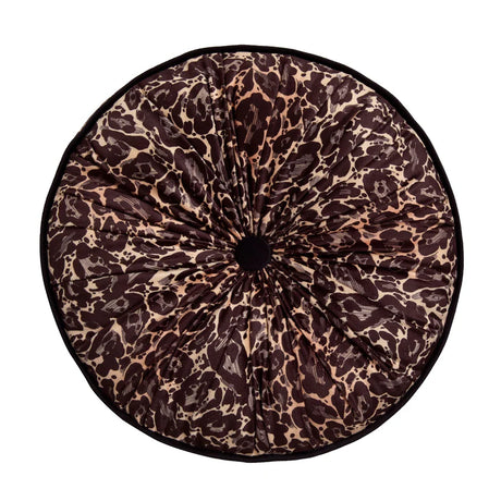 Laurence Llewelyn Bowen Roxy Round Pleat Gold 40cm Polyester Filled Cushion