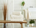 The Lyndon Company Rainham 100% Cotton 600gsm Ivory Towels