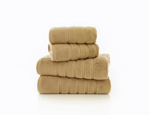 The Lyndon Company Rainham 100% Cotton 600gsm Praline Towels