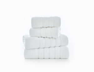 The Lyndon Company Rainham 100% Cotton 600gsm White Towels
