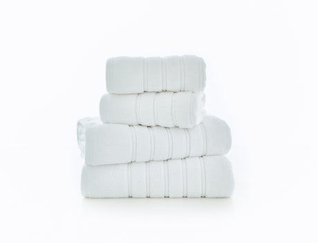 The Lyndon Company Rainham 100% Cotton 600gsm White Towels