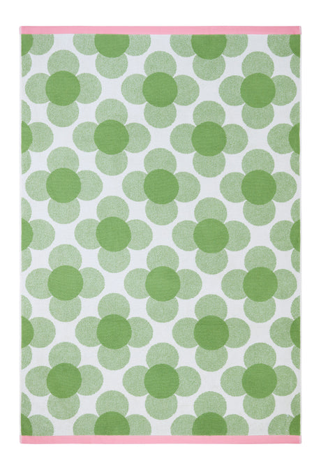 Orla Kiely Retro Flower Clover 100% Cotton 580gsm Towels