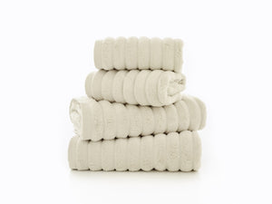 The Lyndon Company Ribbleton 100% BCI Cotton 700gsm Zero Twist Ivory Towels