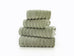 The Lyndon Company Ribbleton 100% BCI Cotton 700gsm Zero Twist Sage Towels