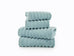 The Lyndon Company Ribbleton 100% BCI Cotton 700gsm Zero Twist Soft Blue Towels