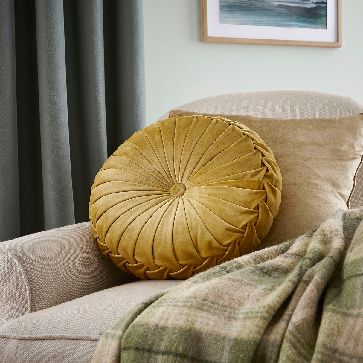 Laura Ashley Rosanna 35cm x 14cm Polyester Filled Cushion