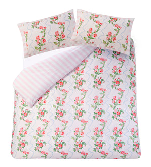 Cath Kidston Rose Flutter Pink Duvet Set