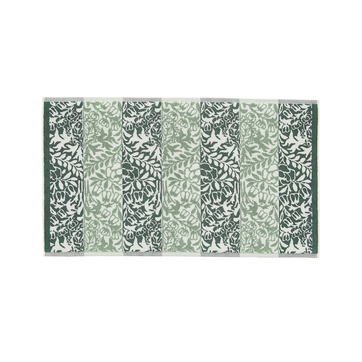 William Morris at Home Rose Stripe Sage 100% Cotton 580gsm Towels