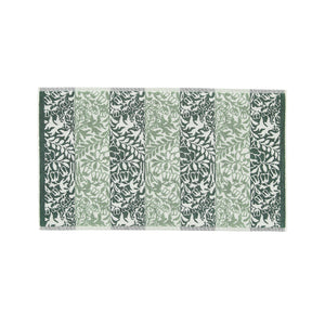 William Morris at Home Rose Stripe Sage 100% Cotton 580gsm Towels