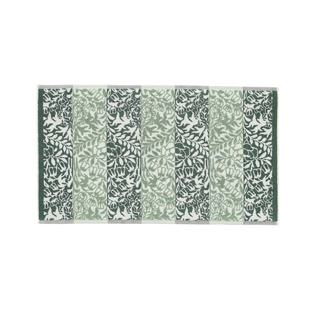 William Morris at Home Rose Stripe Sage 100% Cotton 580gsm Towels