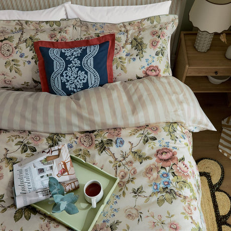 Sanderson Hykenham Rose & Sage Duvet Set