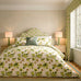 Sanderson Options Fig Harvest Green Duvet Set