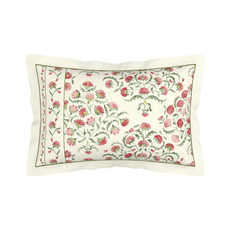 Sanderson Ottoman Rose & Olive Duvet Set