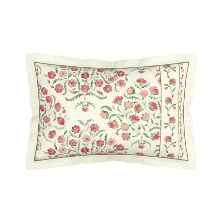Sanderson Ottoman Rose & Olive Duvet Set