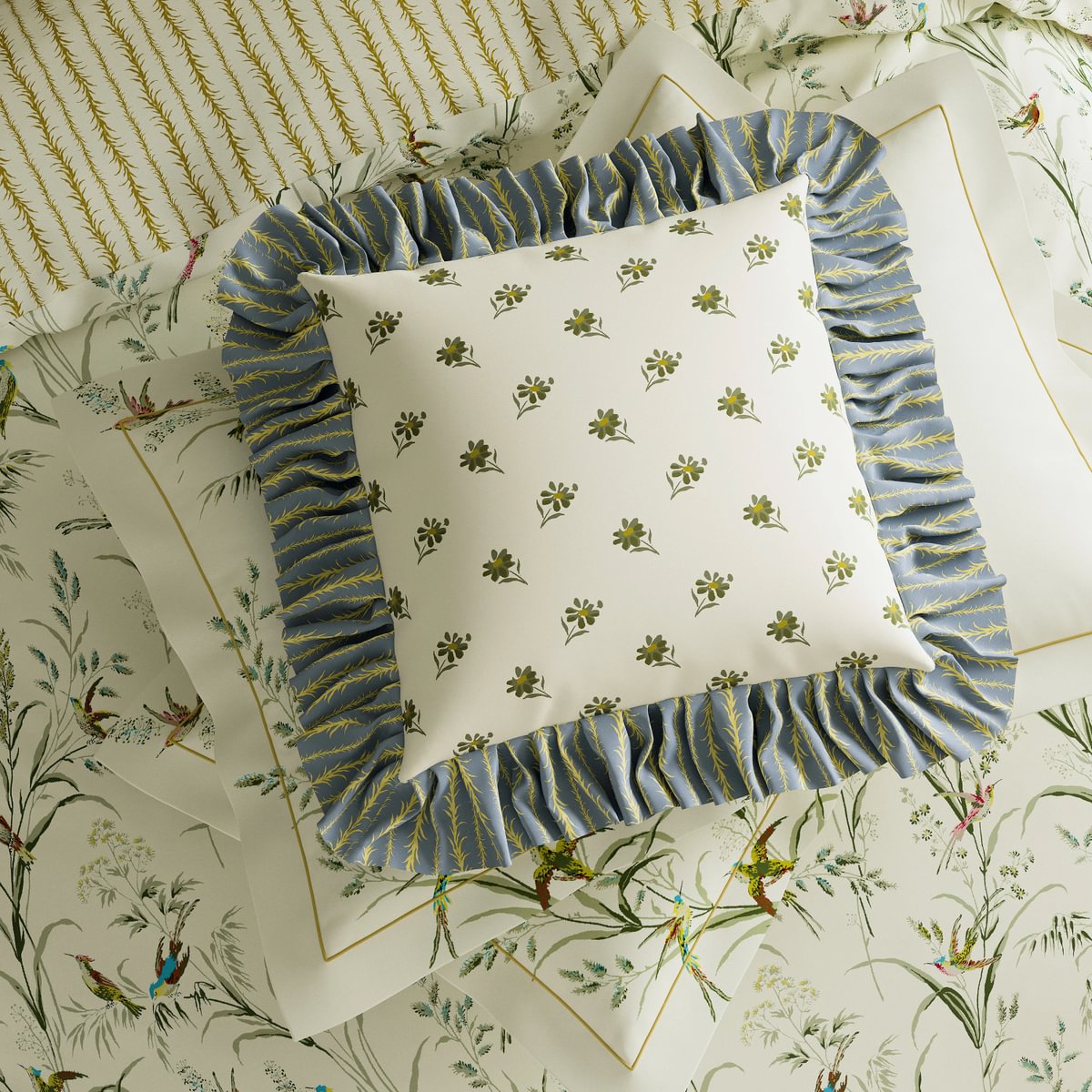 Sanderson Tuileries Multi Duvet Set