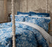 Sanderson x Giles Deacon Fringed Tulip Toile Smalt Duvet Set