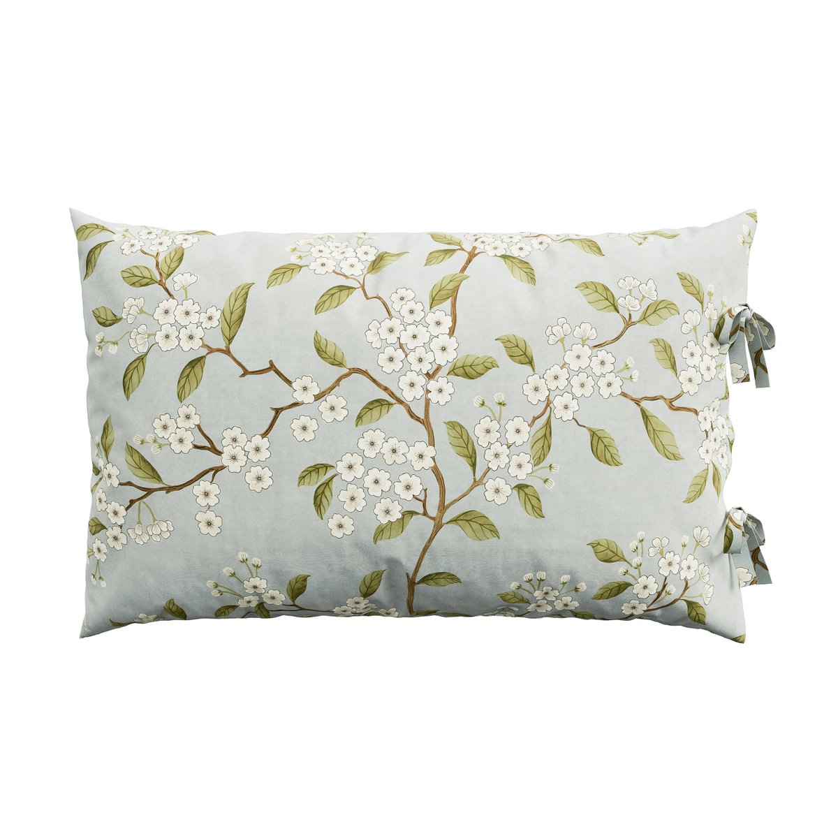 Sanderson x National Trust Damson Blossom Porcelain Duvet Set