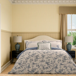 Sanderson x National Trust Paradise Woods Toile Woad Duvet Set