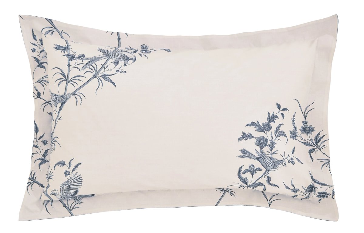 Sanderson x National Trust Paradise Woods Toile Woad Duvet Set