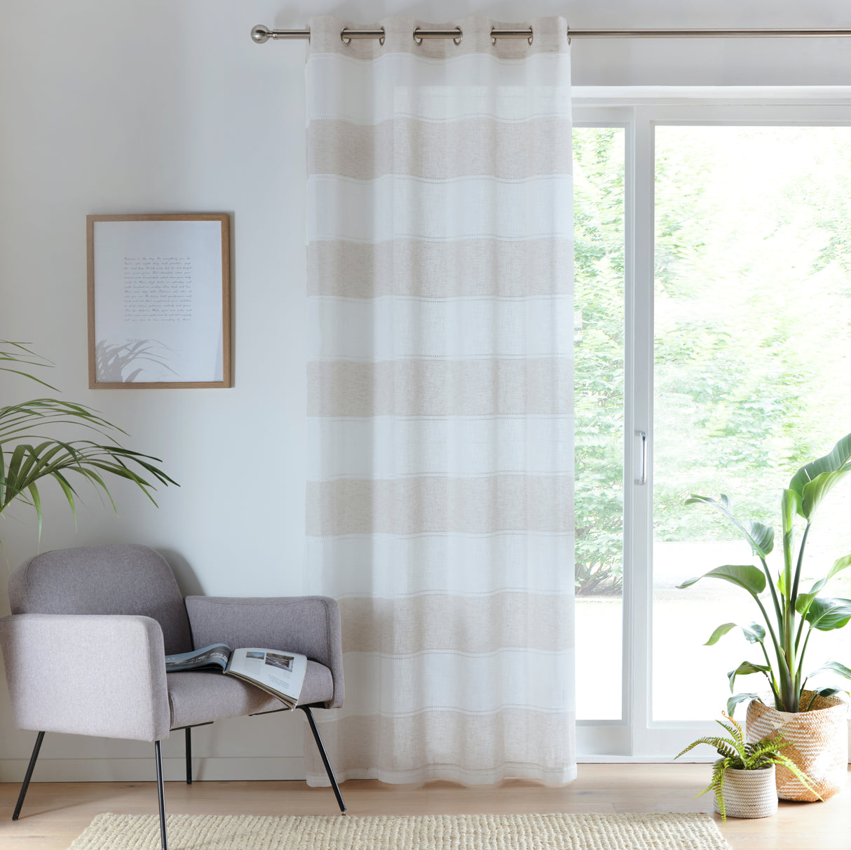 Tyrone Santorini Voile Panels