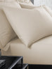 Serene 100% Polyester Plain Dyed Natural Sheets