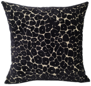 Paul Moneypenny Spoton Leopard Cut Velvet 43cm x 43cm Feather Filled Cushion