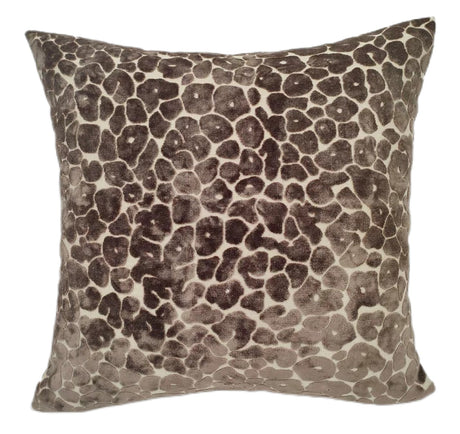 Paul Moneypenny Spoton Leopard Cut Velvet 43cm x 43cm Feather Filled Cushion