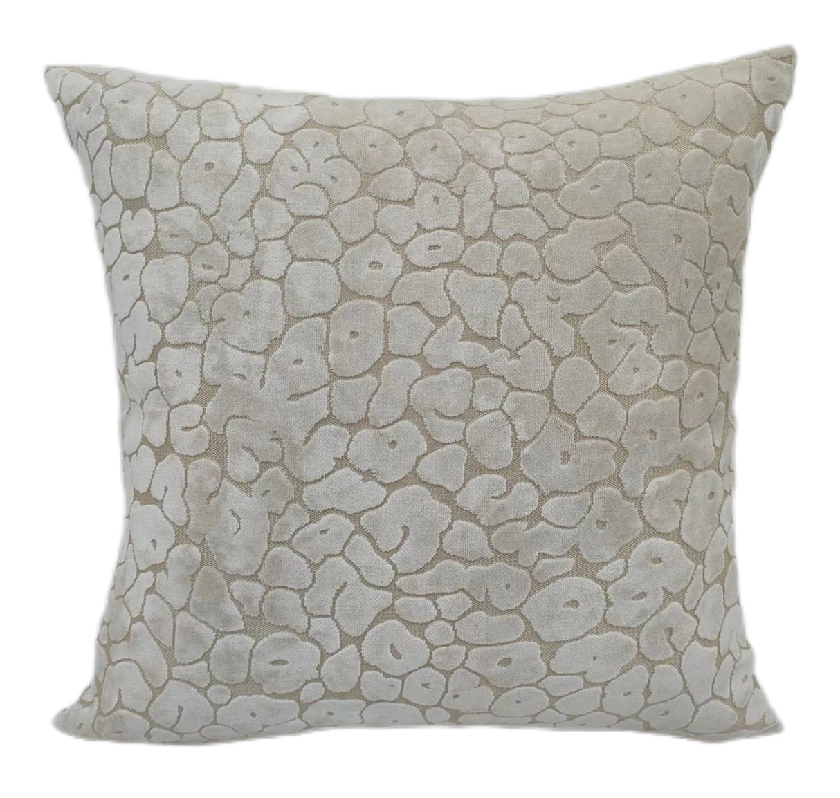 Paul Moneypenny Spoton Leopard Cut Velvet 43cm x 43cm Feather Filled Cushion