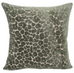 Paul Moneypenny Spoton Leopard Cut Velvet 56cm x 56cm Feather Filled Cushion