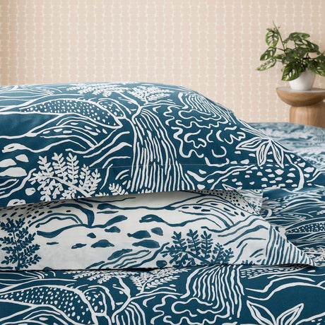 Scion Living Falling Foss Denim Duvet Set