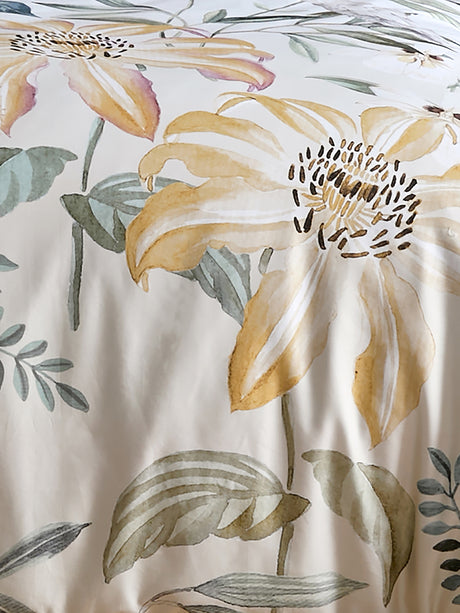 Soiree Sagara Gold Duvet Set