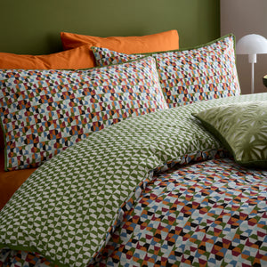 Appletree Star Geo Natural Duvet Set