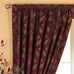 Paoletti Shiraz Jacquard Pencil Pleat Lined Curtains