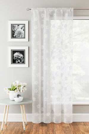 Tyrone Sienna Voile Panels