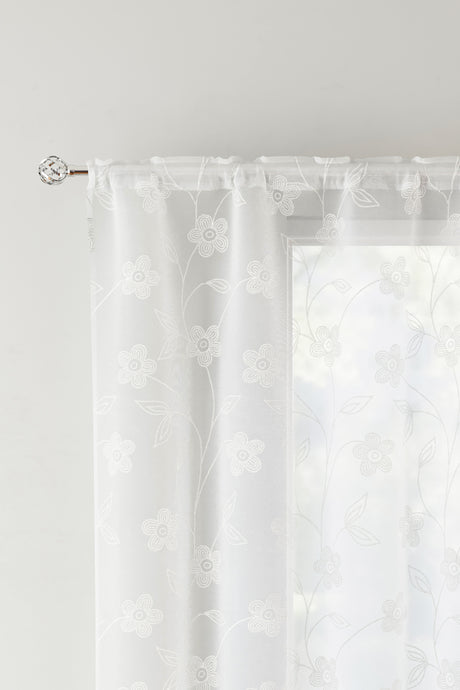 Tyrone Sienna Voile Panels