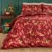 Duvet Day Sleigh Team Soft Touch Red Duvet Set