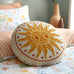Fusion Soleil Yellow 40cm Round Polyester Filled Cushion
