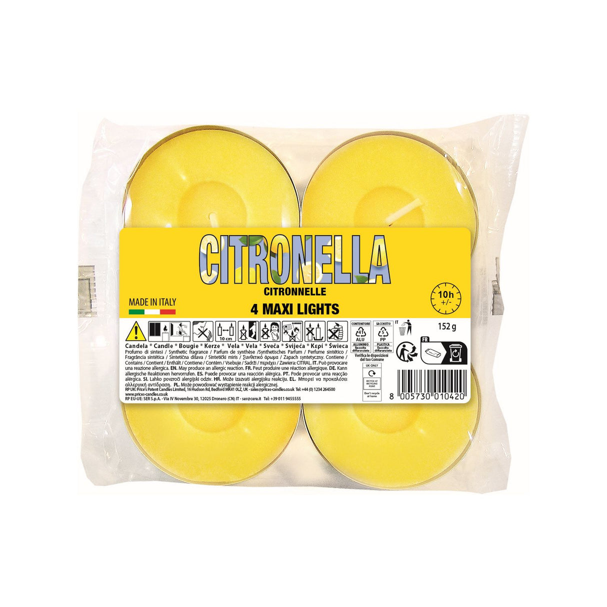 Prices`s Citronella Range