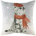 Evans Lichfield Snowy Cat 43cm x 43cm Cushion