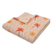 Fusion Bedding Soleil Coral/Camel 120cm x 150cm Throw