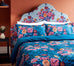 Harlequin x Sophie Robinson Dahlia Bunch Lapis Duvet Set