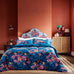 Harlequin x Sophie Robinson Dahlia Bunch Lapis Duvet Set