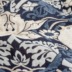 Morris & Co Strawberry Thief Jacquard Pencil Pleat Curtains