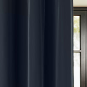 Tyrone Supersoft Plain Blockout Eyelet Curtains