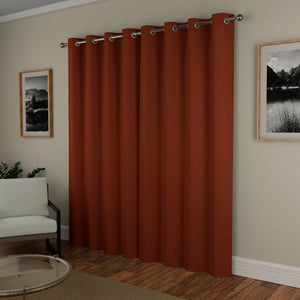 Tyrone Supersoft Plain Blockout Eyelet Curtains